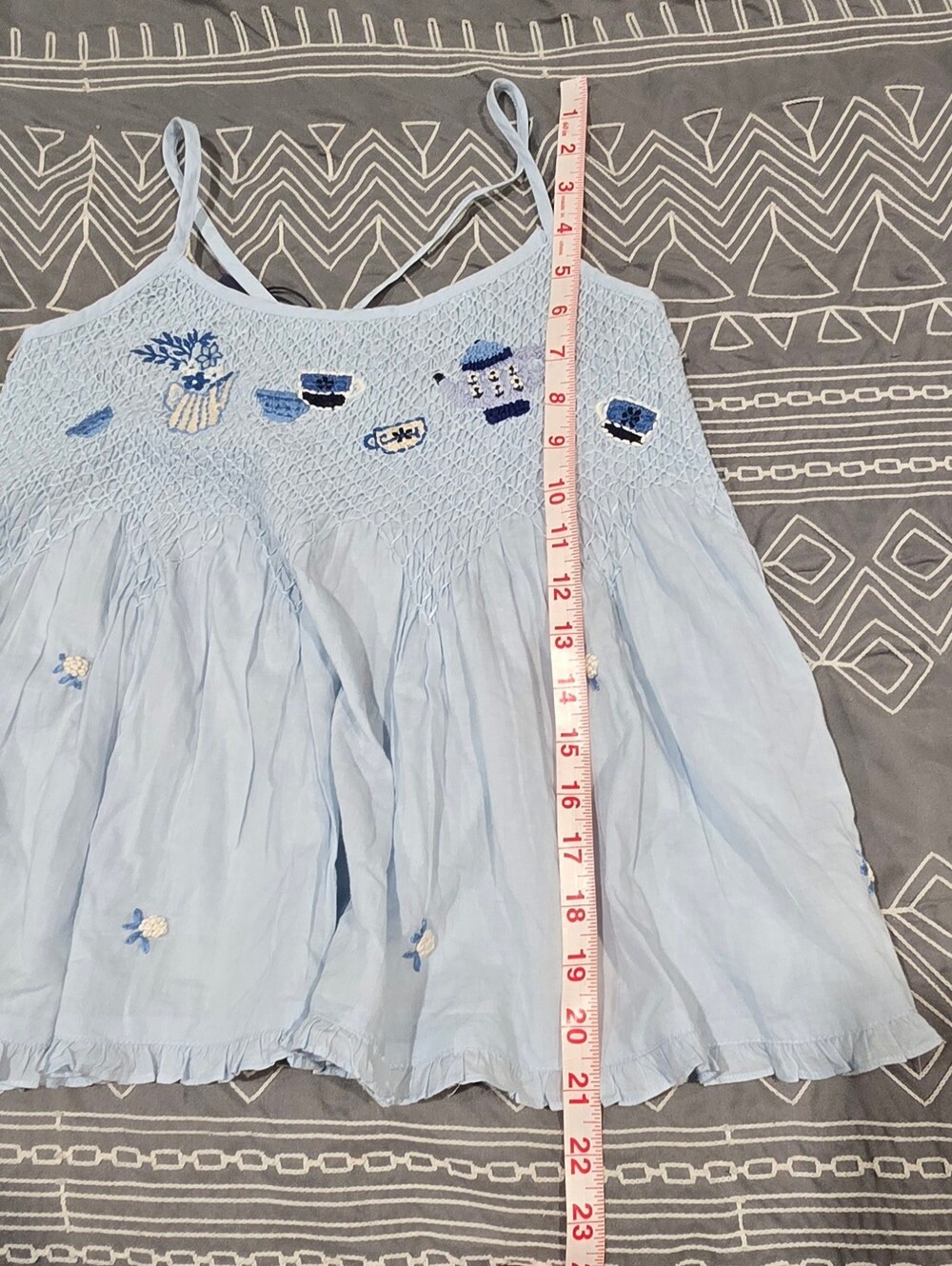 Printfresh Naya Short Set In High Tea Toile Size XS - Picture 3 of 11